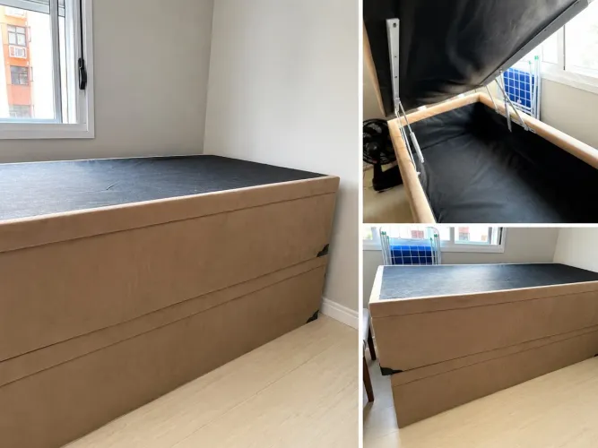 Cama baú  no precinho 