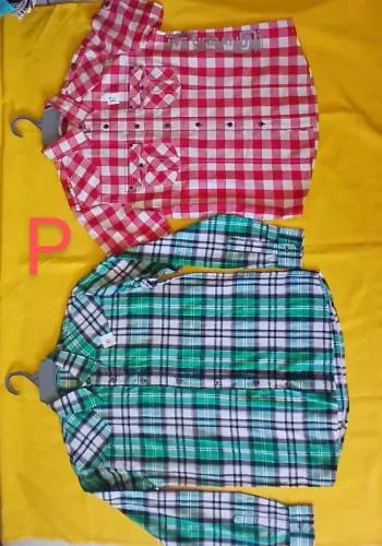 Camisas xadrez masculina P e M