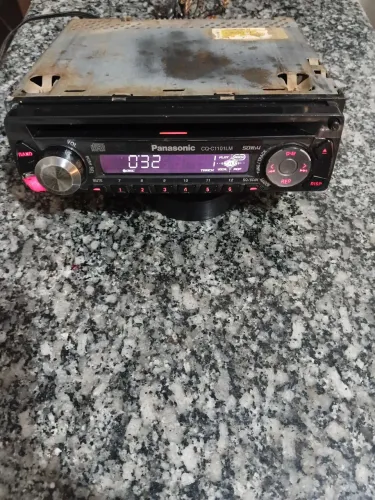 PANASONIC CQ-C1101LM CD FUNCIONANDO !COM AVARIAS! | SOM DE QUALIDADE | LEIA A DESCRIÇÃO
