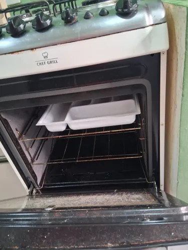 Fogão Electrolux bivolt 4 bocas cheff grill elétrico