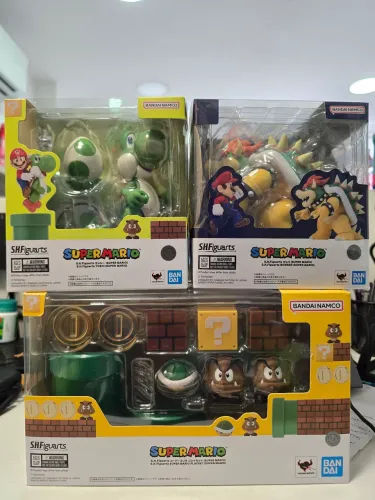 Set Mario SH Figuarts LACRADOS