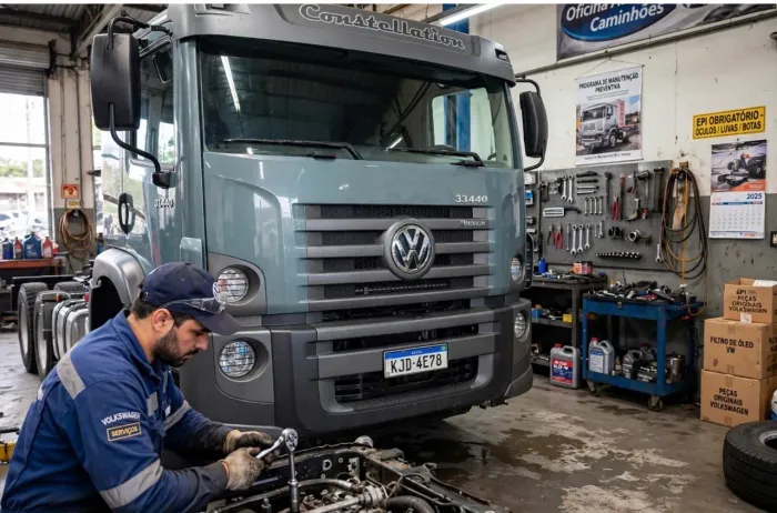 Mecânico caminhão Diesel