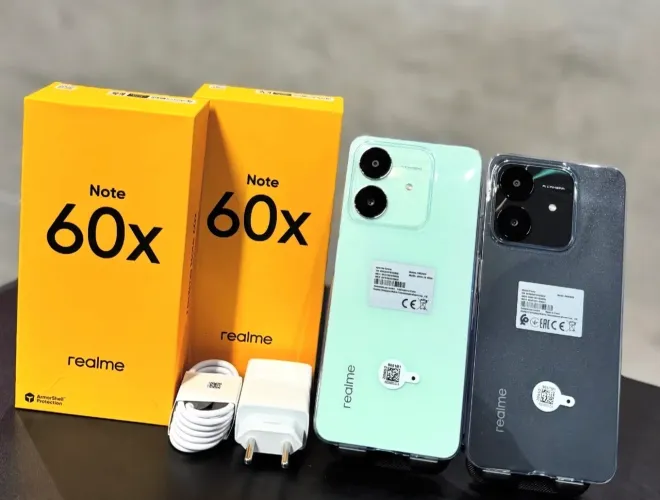Realme Note 60x 03 Gb Ram 64 Gb Armazenamento Entrega Gratis Capa e Pelicula Oferta Hoje
