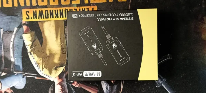 SISTEMA SEM FIO 5G PARA GUITARRA/VIOLÃO 