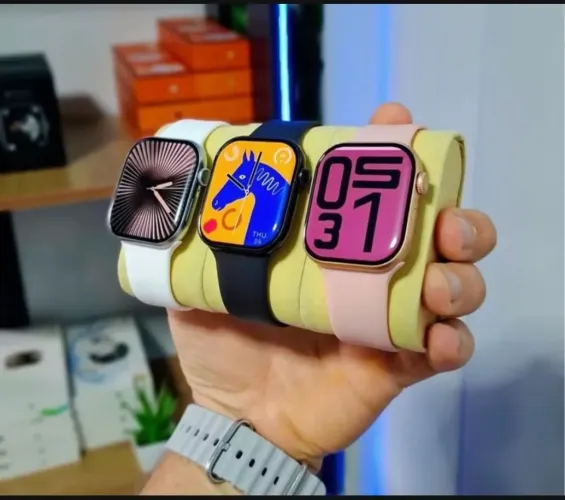 Smartwatch S11 Microwear Tela GRANDE com Whatsapp e GPT LACRADO FRETE GRATIS<br>