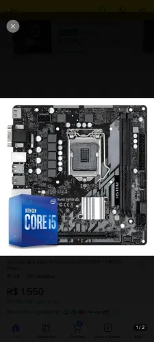 KIT PLACA MAE H510M ASROK E PROCESSADOR I5 11400F