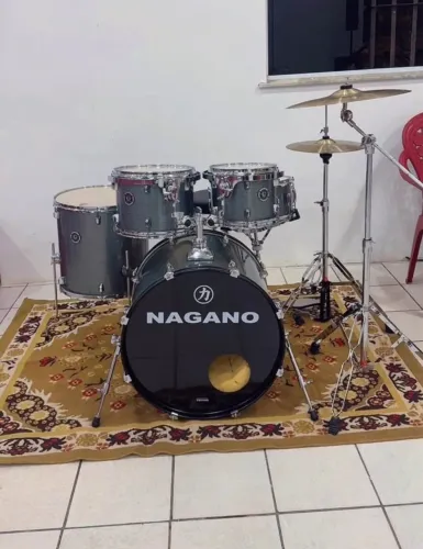 BATERIA NAGANO GARAGE ROCK (PATOS INCLUSO)