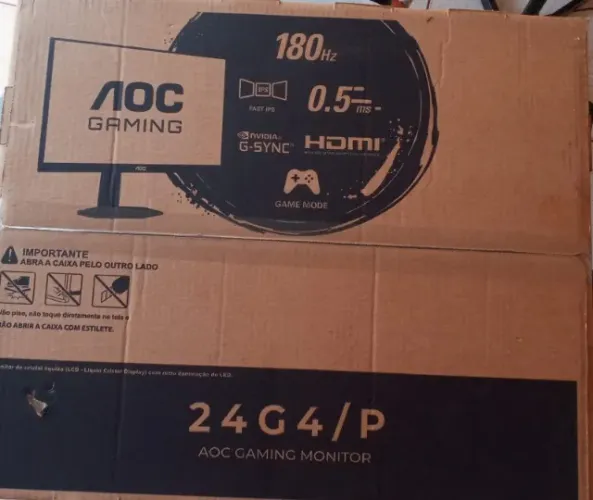 Monitor Gamer Aoc 24 180hz 0,5ms Ips Ajuste De Altura 24g4