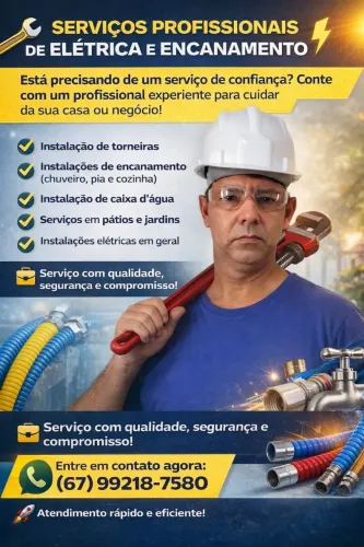 Encanador e Eletricista 