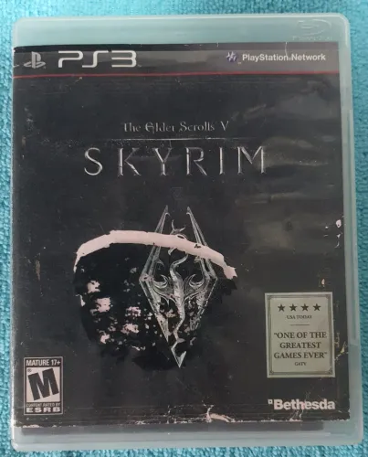 Skyrim PS3 Mídia física 