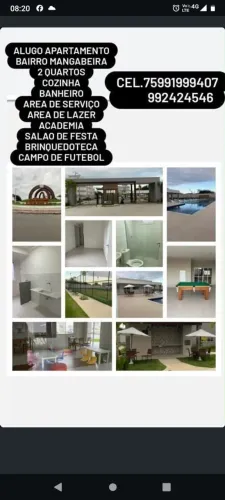 Alugo apartamento Condomínio Madrid