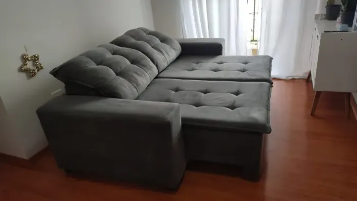 Sofá Retrátil e Reclinável 2 lugares.