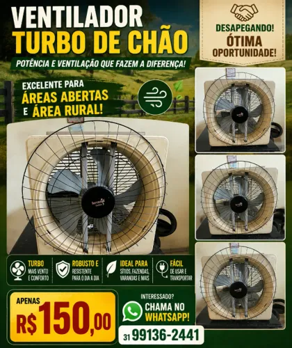 VENTILADOR DE CHÃO