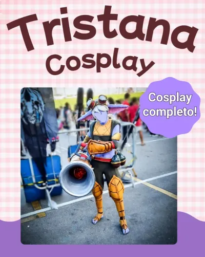 Cosplay Tristana (League of Legends) completo