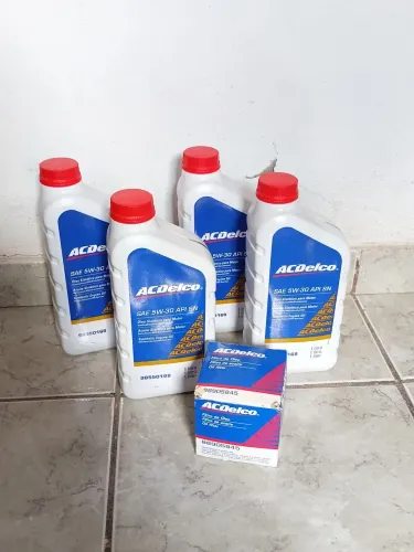 Kit óleo acdelco 5w30 Sintético 