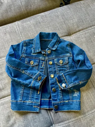 Jaqueta jeans infantil tam. 2