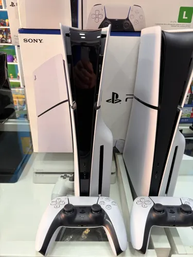 Ps5 Slim 2 unidades disponíveis c disco 1tb zeroooo tudo com caixa