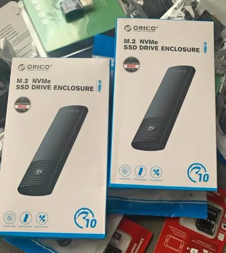 Case ORICO para SSD M.2 NVMe - Alta Velocidade e Proteção