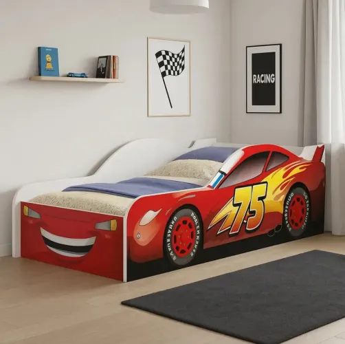 Cama carro infantil Vermelho (entregamos em 24h)