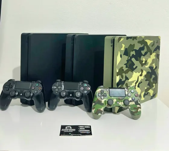 Playstation 4 Slim!! A PRONTA ENTREGA!! (Aceito Cartão)