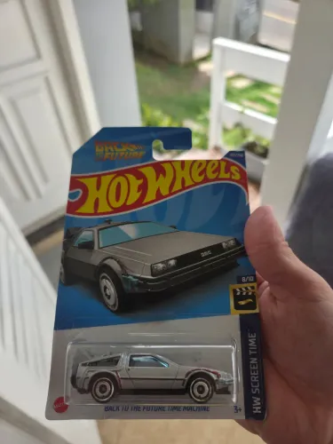 Hot Wheels back to the future time machine