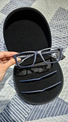 Emporio Armani clip on Óculos (grau/escuro) NOVO