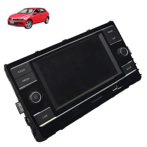 Central Multimídia Vw Polo Virtus 2018 2019 2020 2021 2022