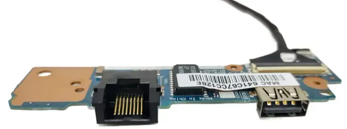 Placa Usb /Power Notebook Lenovo Thinkpad E14 gen 1 c/cabo flat