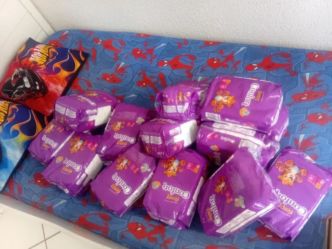 140 fraldas Xg confort