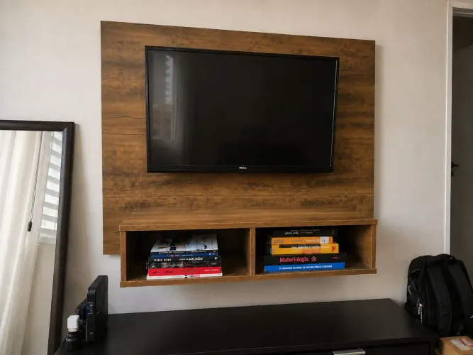 Painel de Tv madeirado