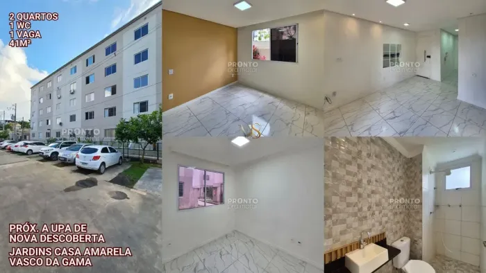 APARTAMENTO À VENDA PROXIMO A UPA DE NOVA DESCOBERTA-RECIFE/PE