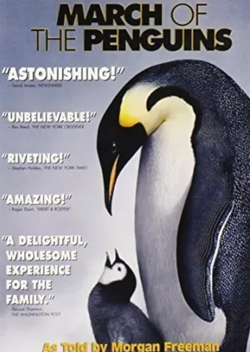 DVD March of The Penguins Documentário Original Importado Narrado por Morgan Freeman