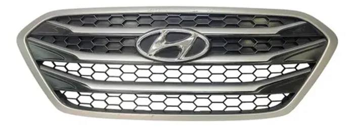 Grade Central Dianteira Hyundai Ix35 2016 A 2020 Usada Origi Cinza Fosco