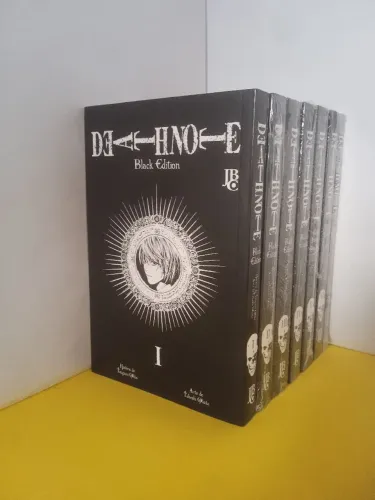 Mangá Death Note Black Edition Coleção Completa + Death Note Short Stories Editora JBC