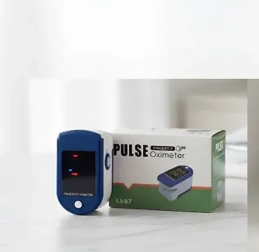 Oximetro De Dedo Profissional Digital Com Pulso E Saturação