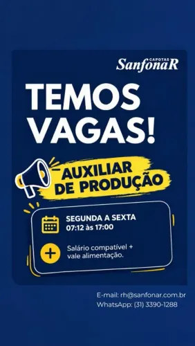 Vaga de emprego 