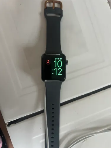 Relógio Apple Watch série 3 42MM preto + mais carregador várias entradas ORIGINAL