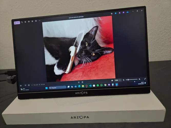 Monitor portátil - Arzopa Z1c 16.1pol