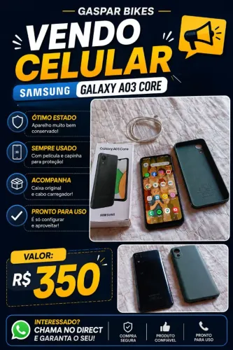 Vendo celular Samsung Galaxy Ao3 core