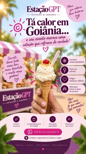 Estação de Açaí & Sorvete em Goiânia e Região