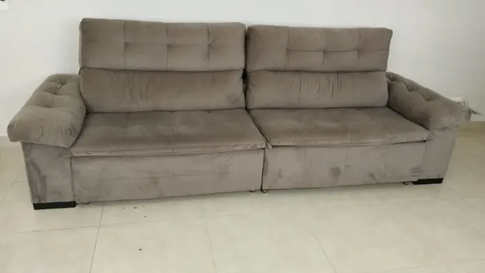 Sofá retrátil 3m (desmonta no meio para transporte)