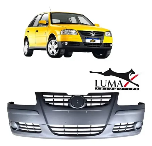 Parachoque Dianteiro Gol Saveiro Parati G4 2005 A 2013 Preto