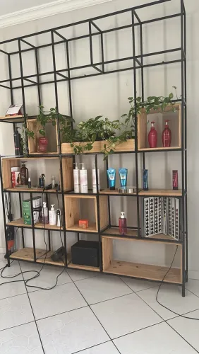 Estante estilo industrial