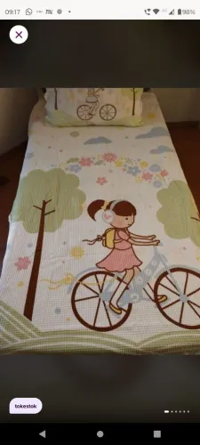 Colcha infantil solteiro Tok Stok