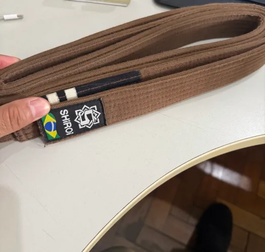 Faixa Marrom Jiu Jitsu - Shiroi