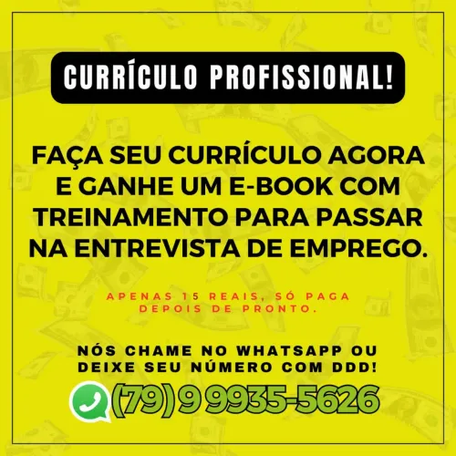 Currículo Profissional.