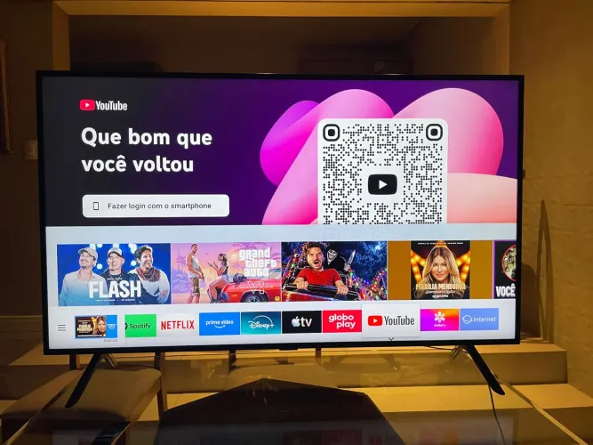 SmarTV Samsung 50" 4K UHD - Excelente Estado