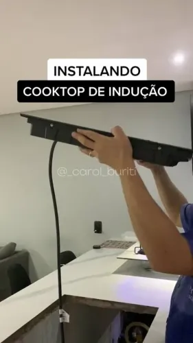 instalação de fogão de indunção
