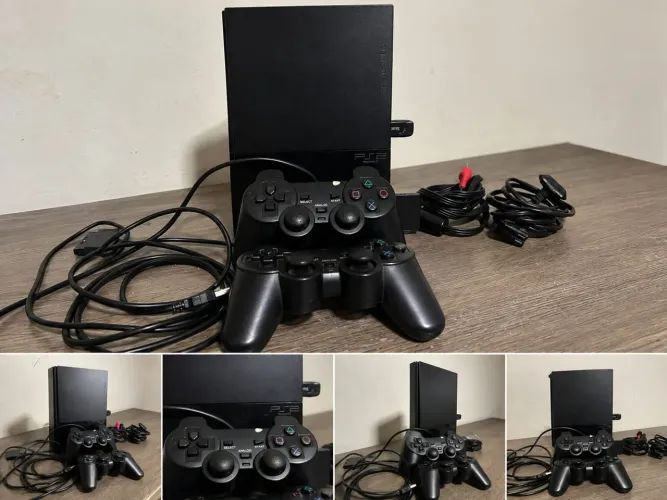 Ps2 + 2 controles