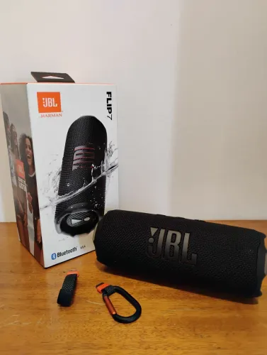 Caixa de som JBL Flip 7 | Bluetooth | À prova d'água